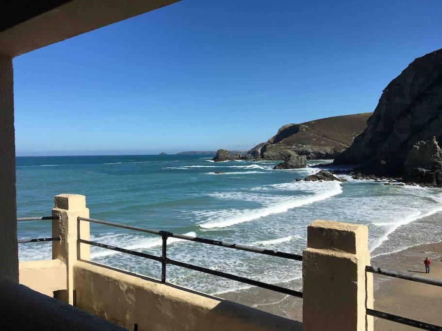 St Agnes Perfect Location, Hot Tub, Sea Views, Gym Daire Dış mekan fotoğraf